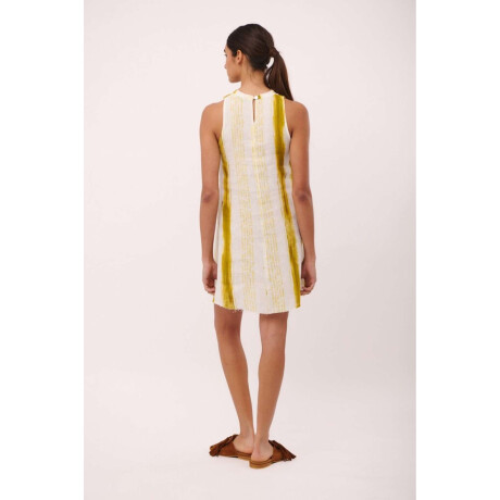 VESTIDO ANANA SHORT PRINT Pistacho