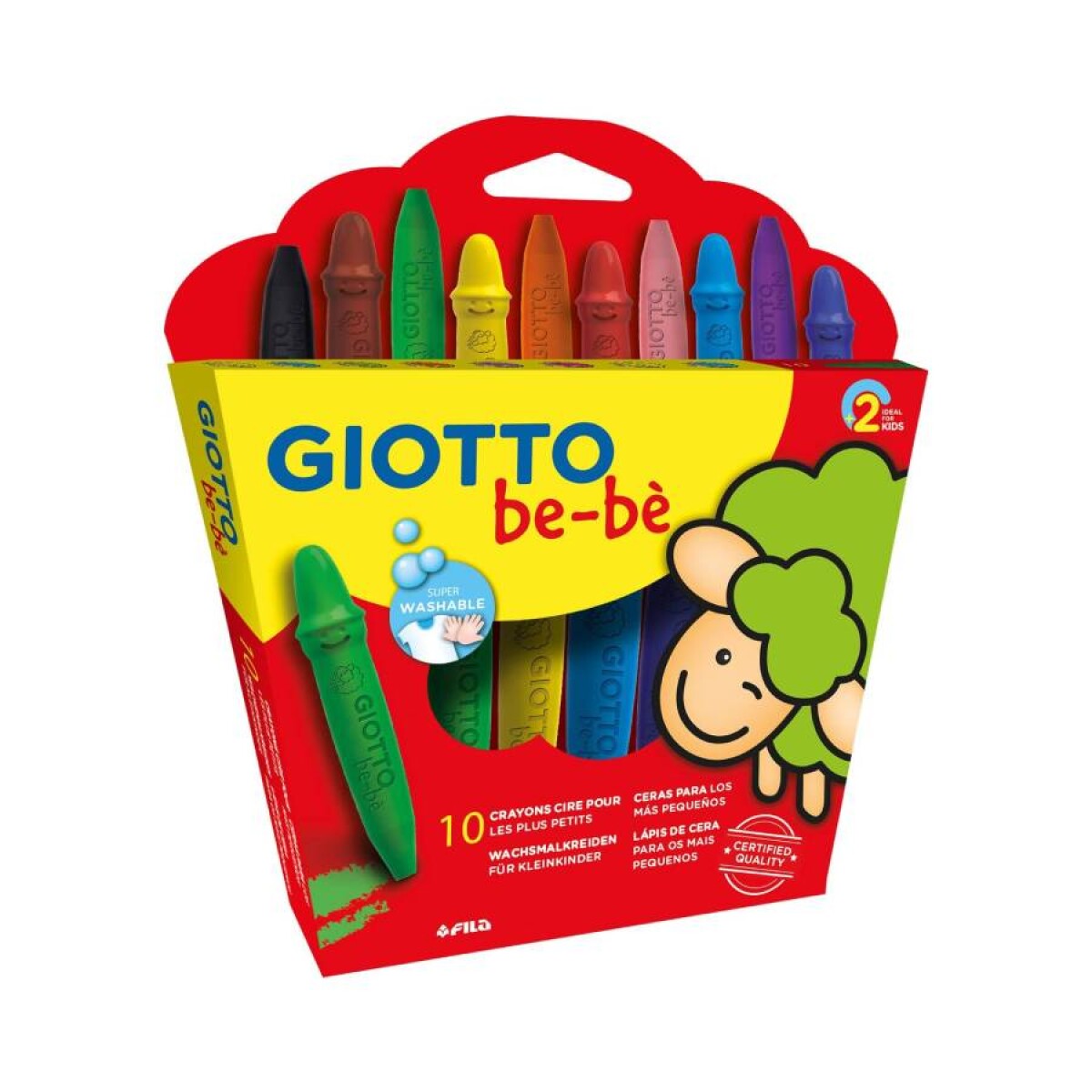 Crayones Giotto Be-bé x10 