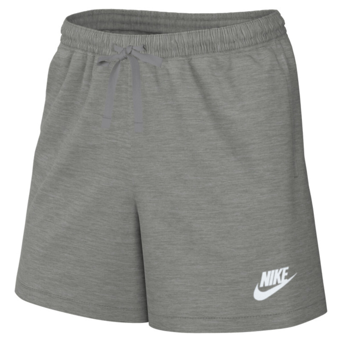 Short NIKE W CLUB DK GREY de Mujer - DQ5802-063 - Gris Claro 