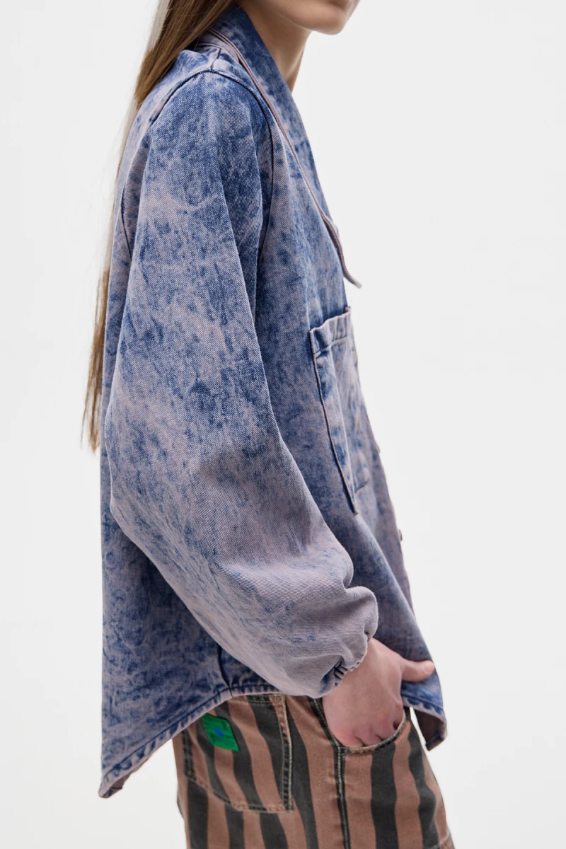 Camisa Cisne Denim Washed