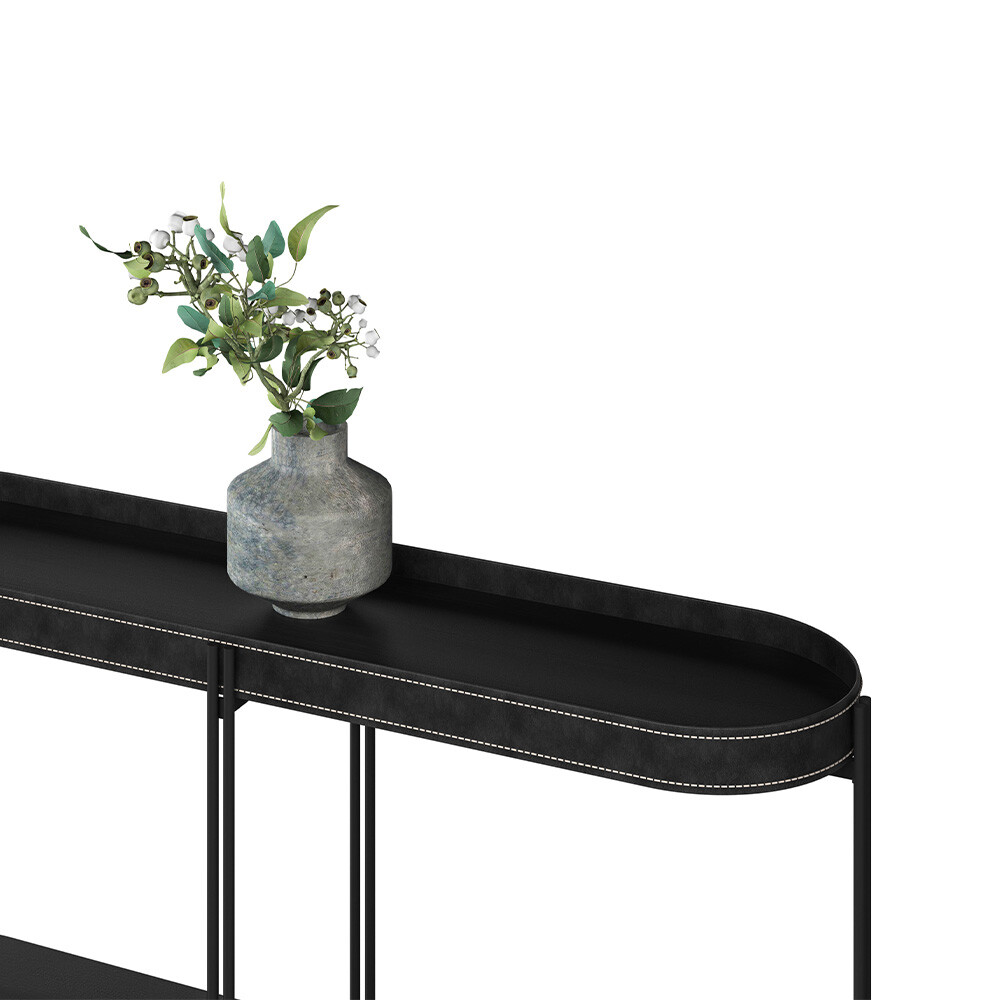 APARADOR MODELO MÓNACO COLOR NEGRO Aparador Modelo Mónaco Color Negro