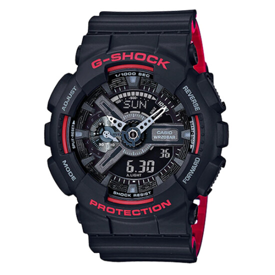 Reloj CASIO G-SHOCK GA110HR-1ADR en Resina Negro Esfera 51mm 0
