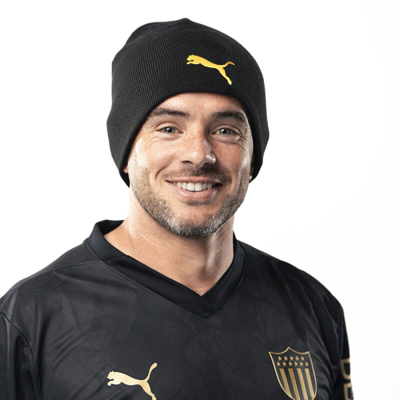 Gorro Puma Peñarol Negro - Amarillo