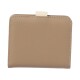 Billetera bicolor beige