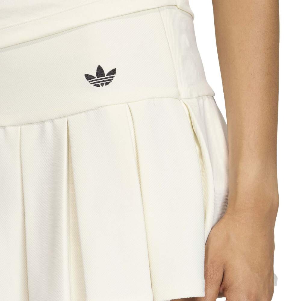 Falda Adidas Originals Low Waist Skirt Mujer White