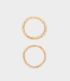 Pulsera Elastica Sets De Metal Dorado