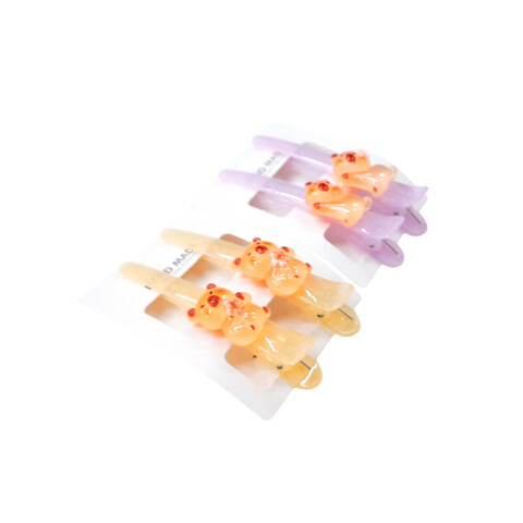 Broche pinzas para el cabello capibara x2 unidades Broche Pinzas Para El Cabello Capibara X2 Unidades