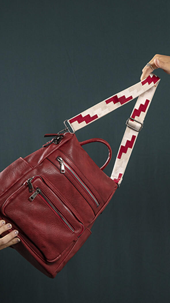 MOCHILA BROOKLYN GRANATE