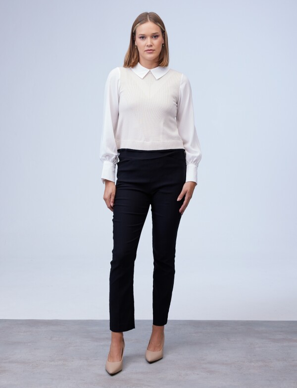 Pantalon Pull On NEGRO