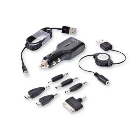 Multi Cargador Para Iphone3/4/4s,5g/5s/ 6g/6s, Micro Usb, Mini Usb Negro Multi Cargador Para Iphone3/4/4s,5g/5s/ 6g/6s, Micro Usb, Mini Usb Negro