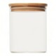 Frasco De Borosilicato Tapa Bambu 820ml Sin Color