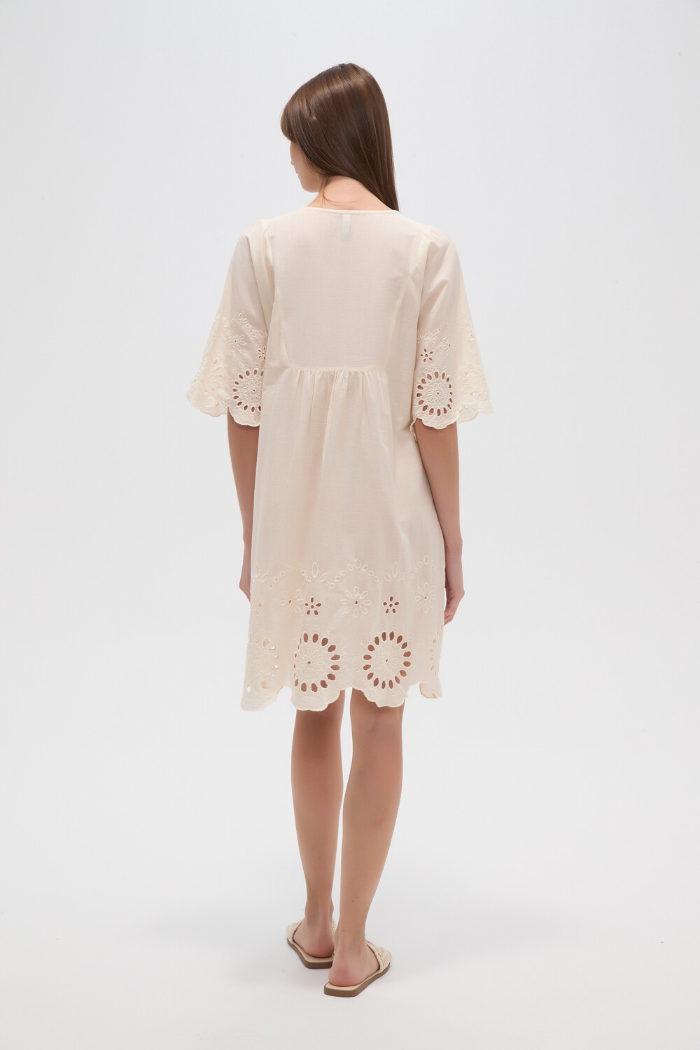 Vestido Gosca Estampado 1