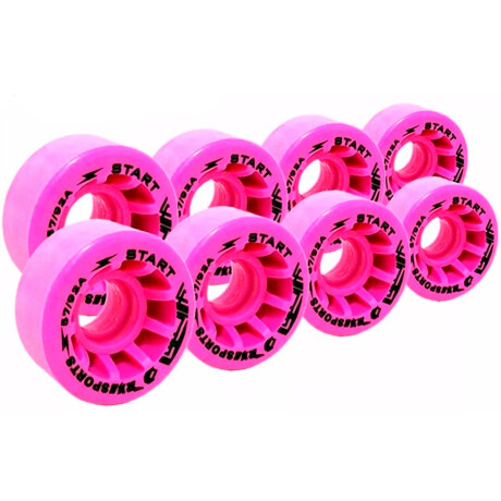Set 8 Ruedas Patín Artístico Rye Start Rep. Oficial Violeta