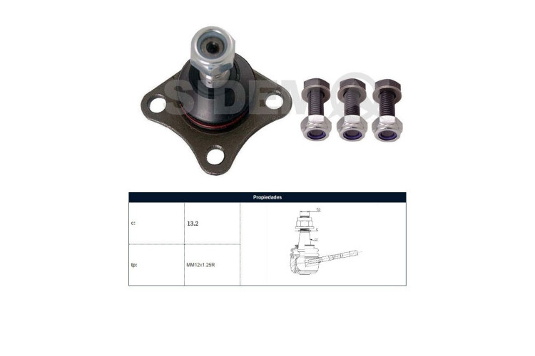Rotula Fiat Siena/Palio 97-06 Der/Izq Rotula Fiat Siena/Palio 97-06 Der/Izq