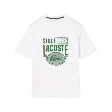 CAMISETA LACOSTE LOOSE FIT COTTON JERSEY PRINT Black