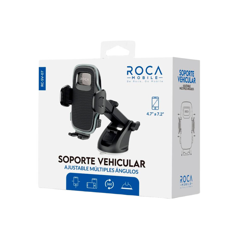 Soporte telescópico de auto para celular con ventosa Soporte Telescópico De Auto Para Celular Con Ventosa