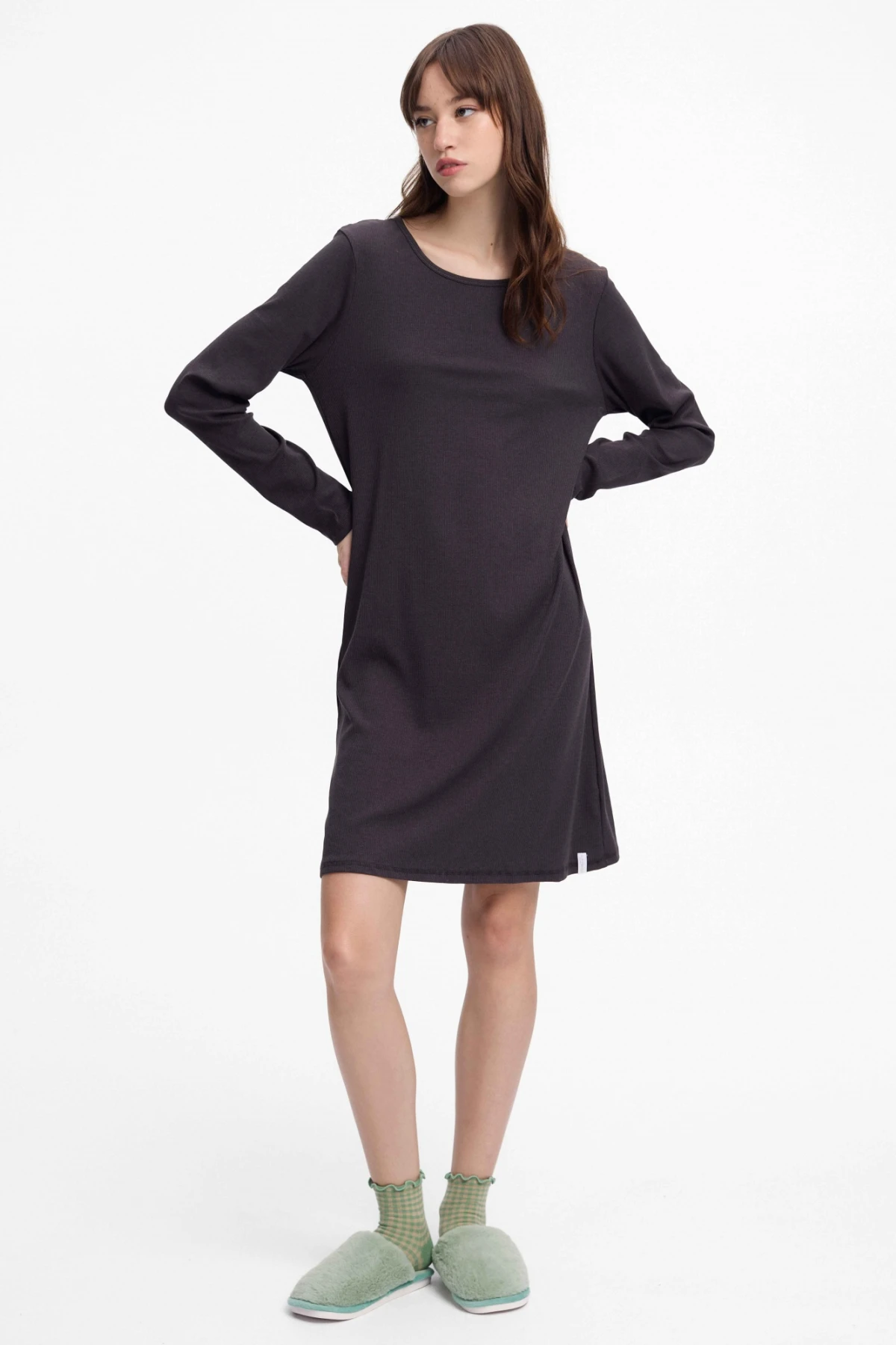 Camisón Sigalit Gris Oscuro