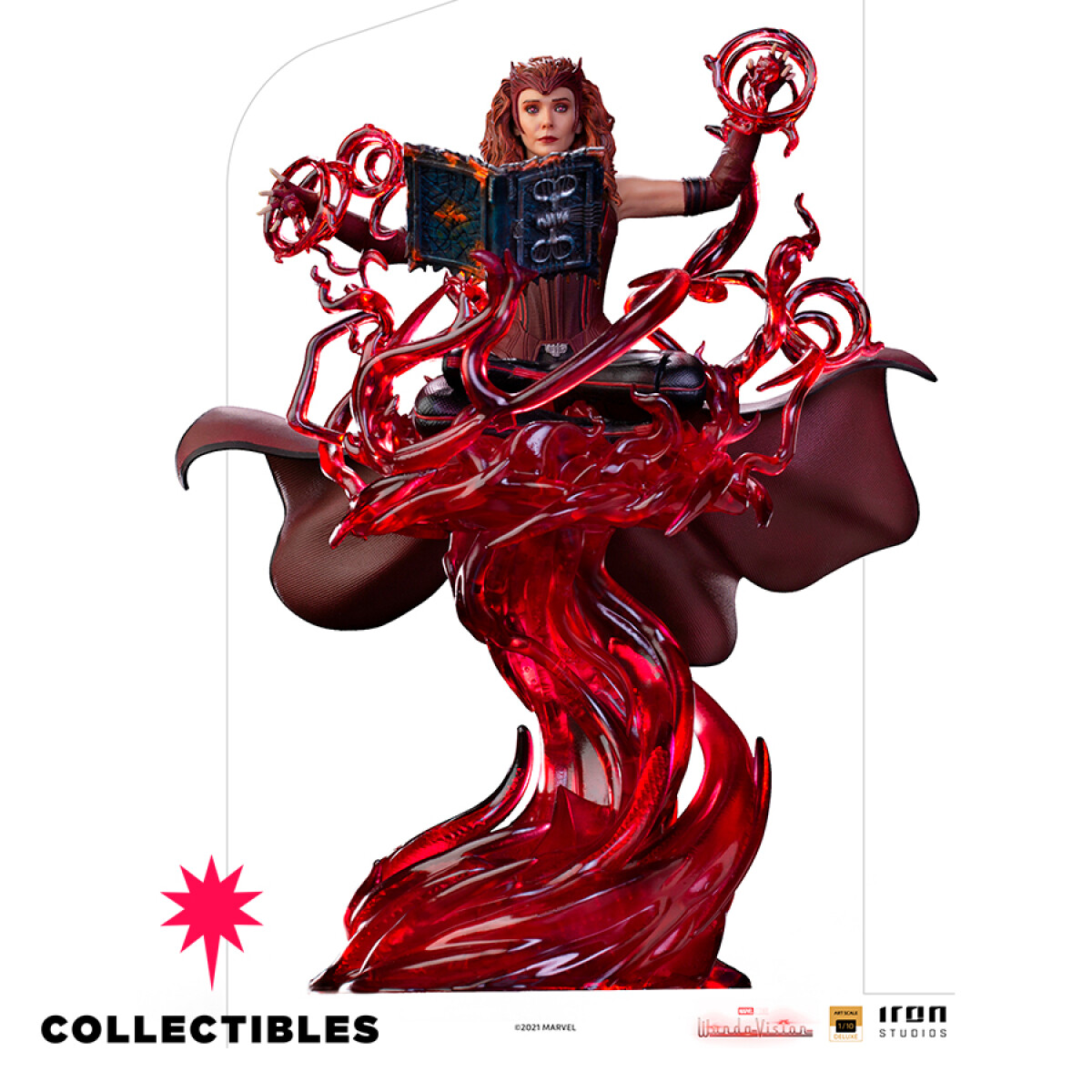 SCARLET WITCH DELUXE ART SCALE 1/10 - WANDAVISION 