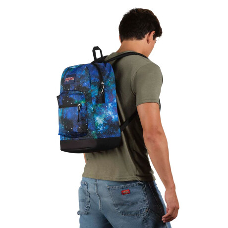 Mochila Escolar p/ Laptop Jansport Cross Town Plus Original Ciberspace Galaxy