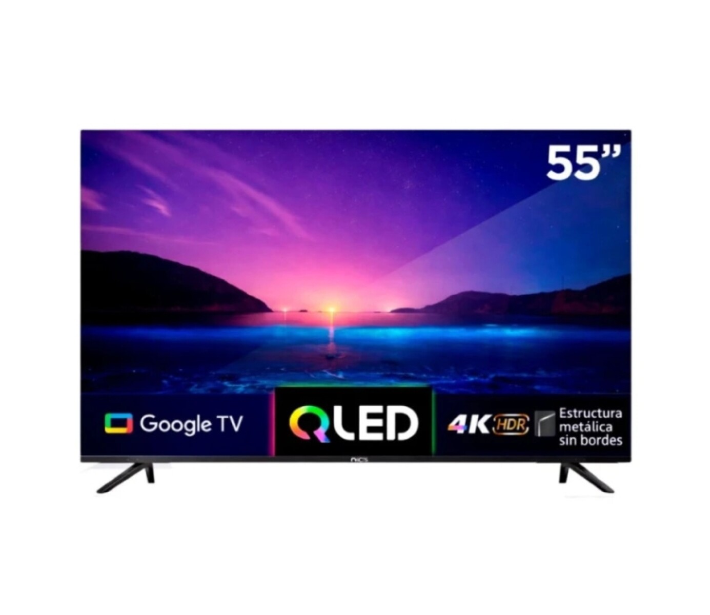 Tv Smart Nic's 55" Qled Google Tv 