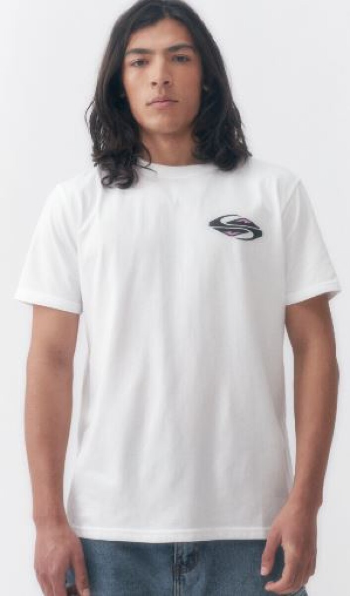 T-SHIRT QUIKSILVER 40608 - BLANCO 