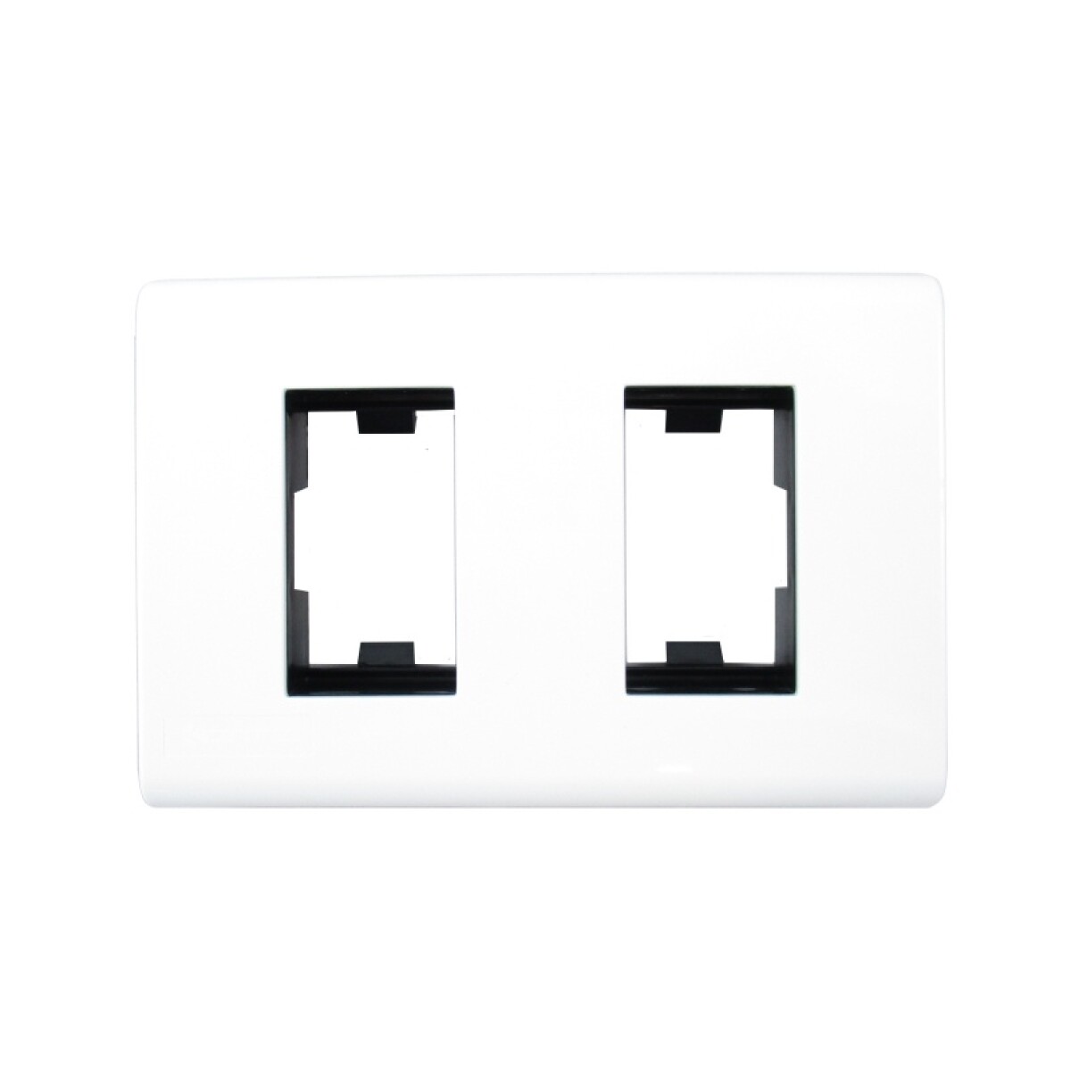 ""PLACA DE 2 PUNTOS   DUOMO ""BLANCO""" 