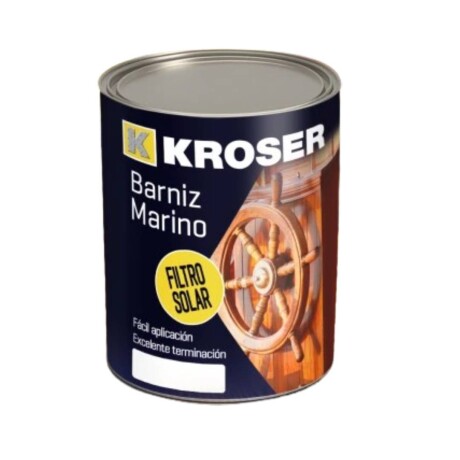 BARNIZ KROSER CEDRO BRILLANTE C/FLTRO SOLAR 0.90L ++ N/a