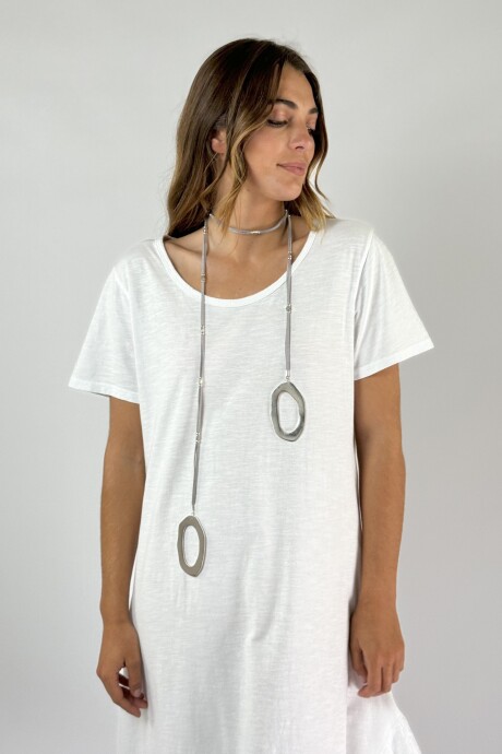 COLLAR LIORA Plateado