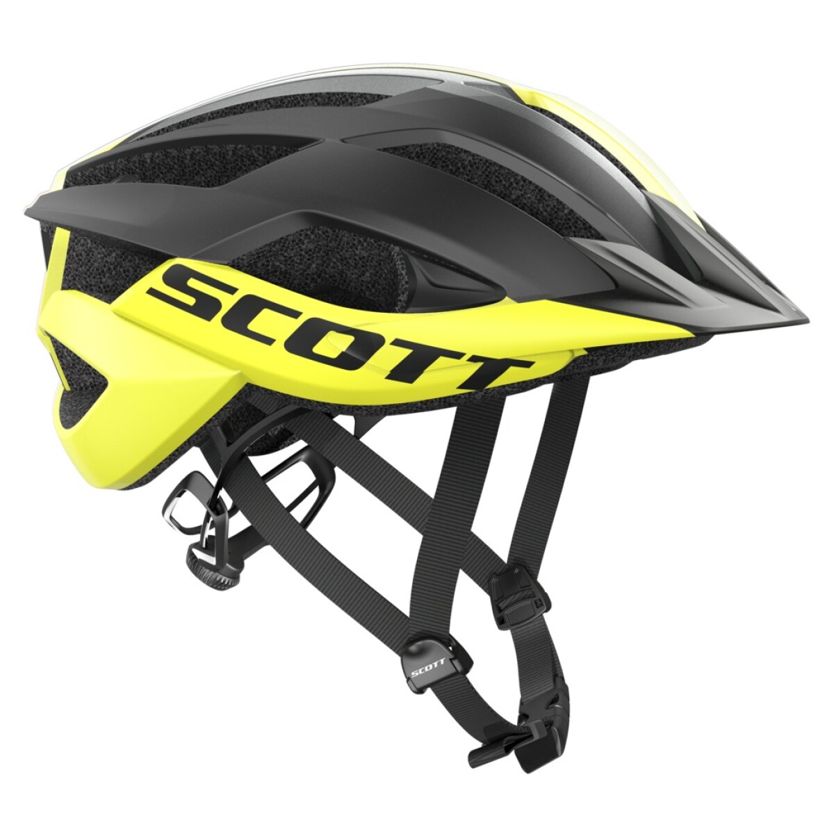 Casco Scott Arx - Negro/amarillo 