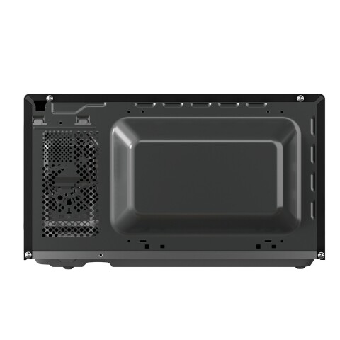 Microondas Midea 20 Lt Negro Espejado 0510MM020CMOE Microondas Midea 20 Lt Negro Espejado 0510MM020CMOE