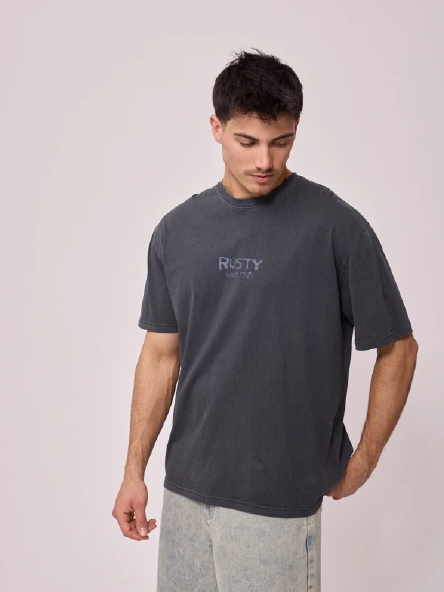 T-SHIRT RUSTY FLIPDA - GRIS 
