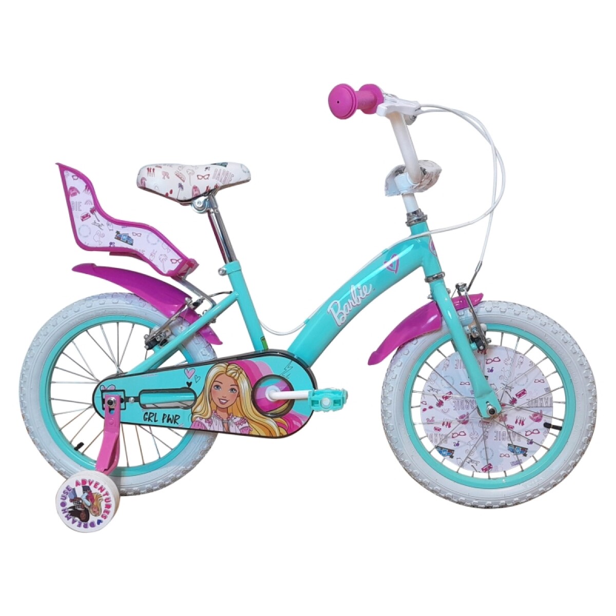 Bicicleta Barbie R.16 Niña - Celeste (ce) 