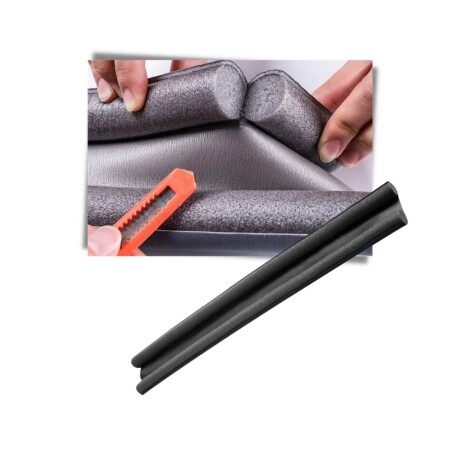 TOPE DOBLE PARA PUERTA AISLADOR DE FRÍOS POLVOS Y RUIDOS 93*10CM 001