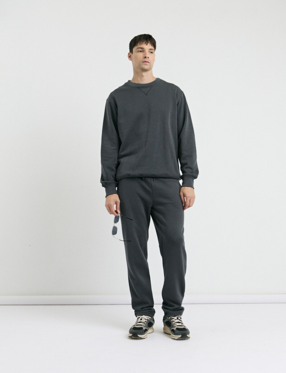 080918 PANTALÓN HARRY Gris Oscuro