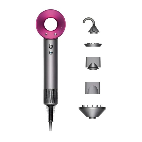 SECADOR DE PELO CON ACCESORIOS MULTI 5 ALLYSON AZ4 + VALIJA - GRIS/ROSADO SECADOR DE PELO CON ACCESORIOS MULTI 5 ALLYSON AZ4 + VALIJA - GRIS/ROSADO