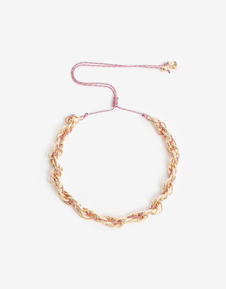 Collares Cortos Cordón Collares Cortos Cordon - Combinacion Multicolor