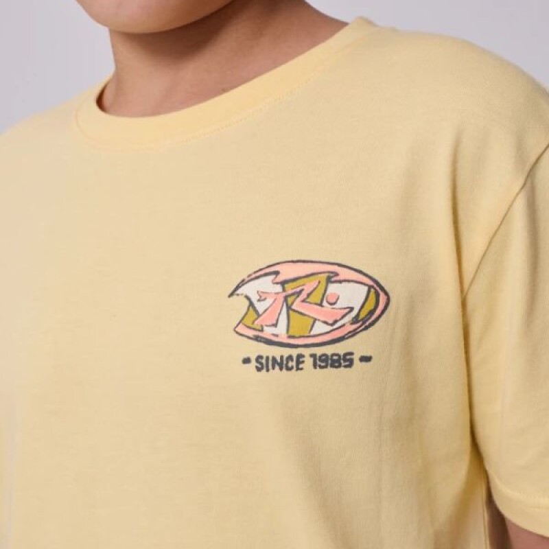 Remera MUNKE Rusty Amarillo