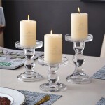 CANDELABRO VIDRIO D8.5/H8.6CM CANDELABRO VIDRIO D8.5/H8.6CM