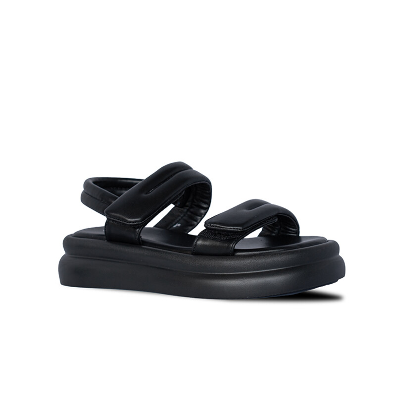 Sandalia de dama Osada ALL BLACK