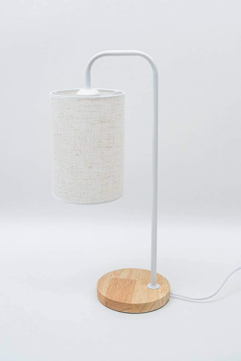 Lampara De Mesa Avenor - Blanco 