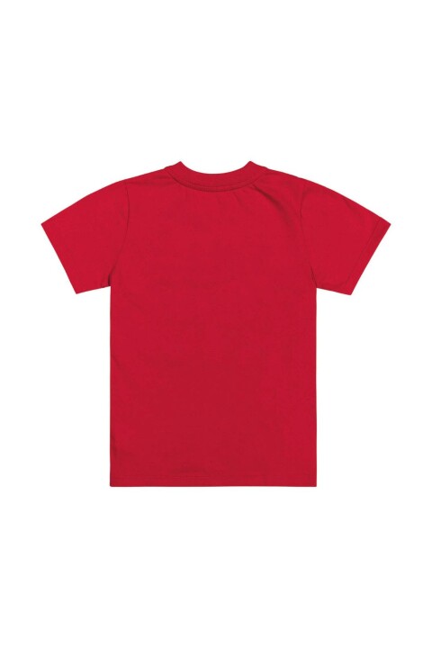 Remera Manga Corta Estampada - Rojo Remera Manga Corta Estampada - Rojo