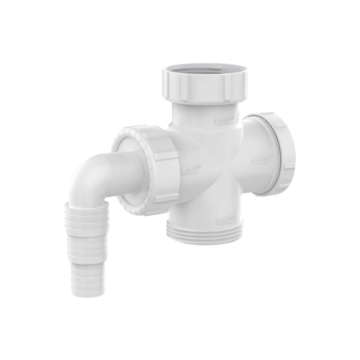 Conexión Para Maquina Lavarropas O Lavaplatos 1 1/2" 