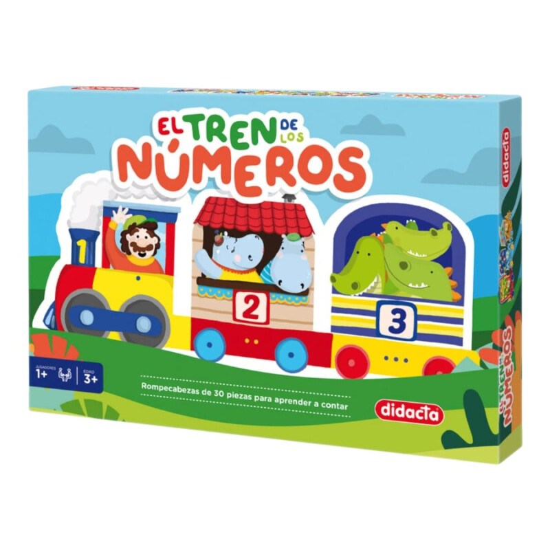 Puzzle El Tren de los Números - Didacta Puzzle El Tren de los Números - Didacta