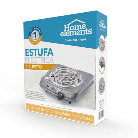 Anafe Eléctrico Home Elements 1 Hornalla 001