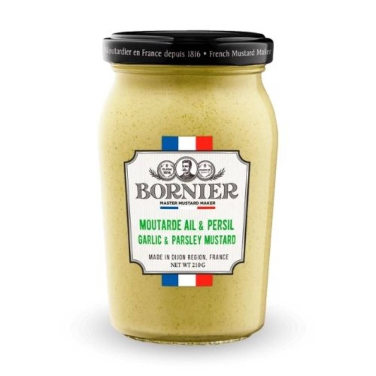 Mostaza Bornier 210 Grs - Ajo y perejil 