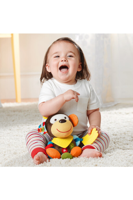 Peluche colgante multisensorial, diseño mono Peluche colgante multisensorial, diseño mono