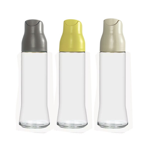 Dispensador de vidrio de aceite con apertura y cierre 500ml Dispensador De Vidrio De Aceite Con Apertura Y Cierre 500ml