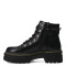 Bota de Mujer Miss Carol QUBE acordonada Negro