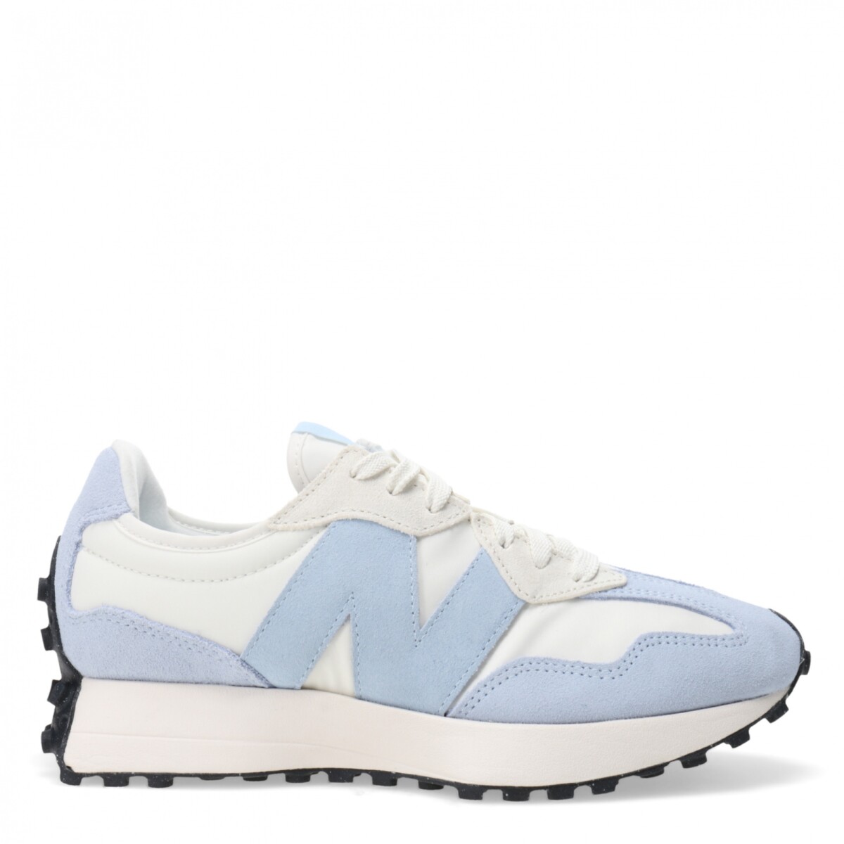 Championes de Mujer New Balance 327 New Balance - Blanco - Celeste 