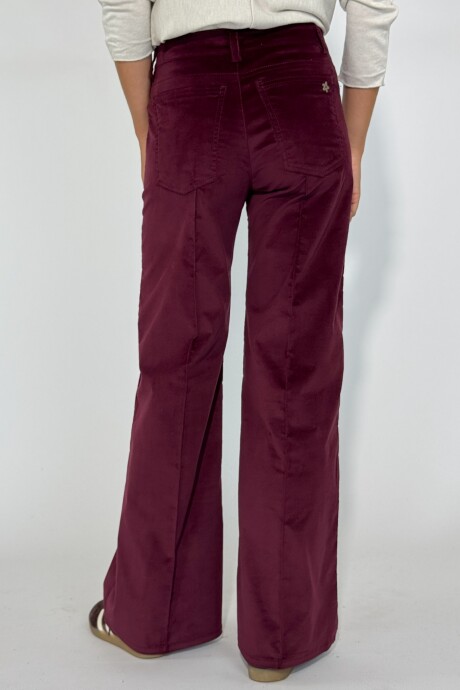 PANTALON FIORENZA Bordó